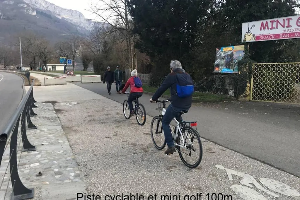 Lejlighed 3* Balcon Vue Lac Commerces Et Plage A 100M Annecy