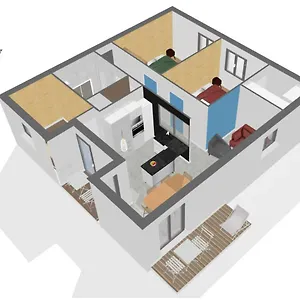 Appartement Homey Montaigne - New - A 1 Min à Pied Du D'annecy - 2 Balcons Privés - Avec 2 Chambres - Stationnement Gratuit Toute L'année Sauf En été - Juin à Août, Annecy